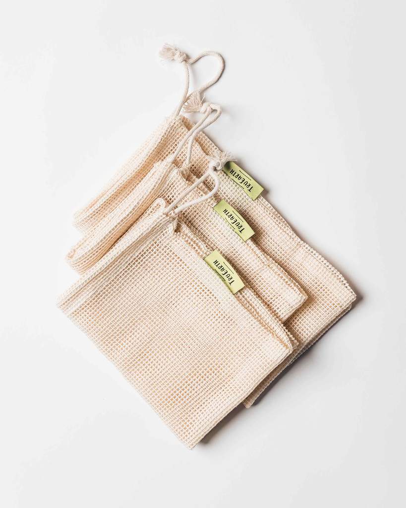 Mesh deals cloth bags